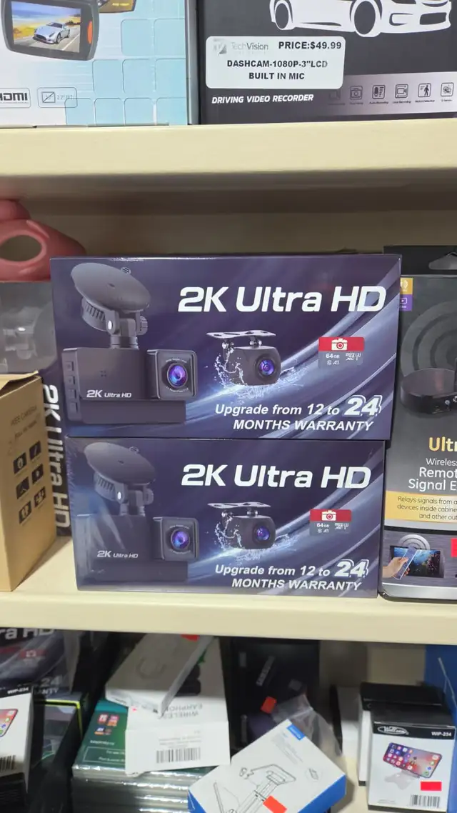 DASHCAM FOR FRONT AND BACK OF CAMERA