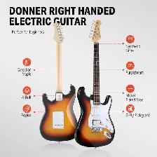 DONNER DST-100 ELECTRIC GUITAR KIT, AMPLIFIER & ACCESSORIES - Photo 3
