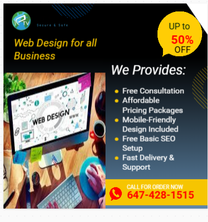 Professional Website Development & Design Services – GTA