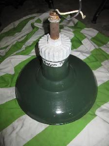 14' INDUSTRIAL GREEN WHITE PORCELAIN FARM FACTORY LIGHTING - Photo 3