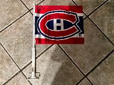 Drapeau de voiture Canadien de Montréal