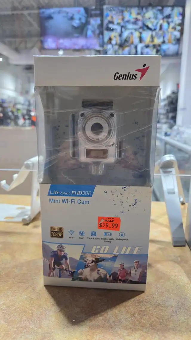 GENIUS FHD300 MINI WI-FI CAM – FEATURES