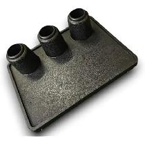 SS Plastic With Heavy Rubber Base Stumps - Photo 2