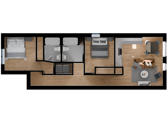 2 Bedroom, 2 bathroom flats available May 1st - Photo 7