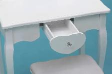 SPECIAL,Heart ❤️ Shaped Makeup Vanity Table Set STOOL INCLUDED. - Photo 5