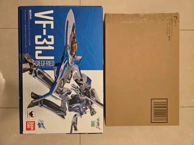 DX Chogokin VF-31J Siegfried   Super Parts - Like New