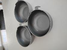 3 CONTENANTS NEUFS GRIS MATRIX DE KORÉA 3'HAUx6'LAR $5.00 CHACUN - Photo 2