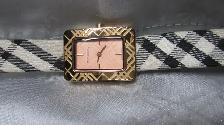 SWEET WOMEN'S GOLD BURBERRY TANK STYLE WATCH