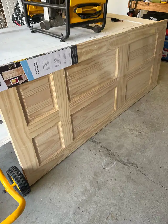 Solid wood door