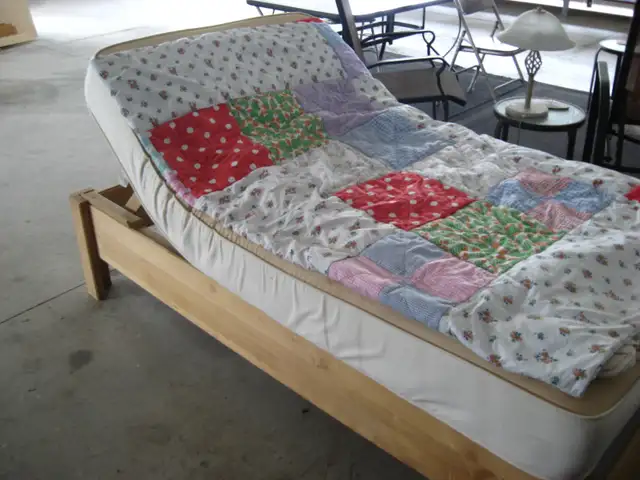 Adjustable Single Bed And Natura Mattress