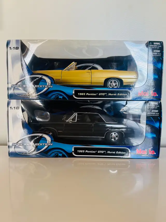 1:18 1965 GTO (x2) - Over 1500 -1:18 Scale Diecast Cars & Trucks - Photo 2
