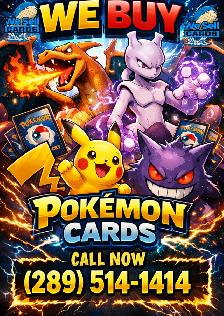 POKEMON COLLECTIONS WANTED - SEALED/SLABS/RAW - SAME DAY CASH