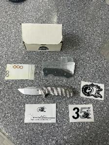 Hinderer Knives Halftrack Harpoon Spanto G10 Custom