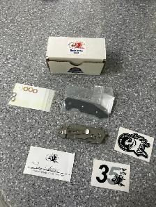 Hinderer Knives Halftrack Harpoon Spanto G10 Custom - Photo 2