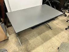 Teknion Straight Desk with Keyboard Tray-Call Us Now! - Photo 2