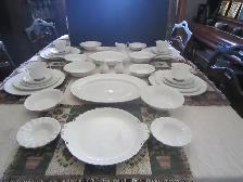 Royal Albert CHANTILLY fine bone  china set for 4