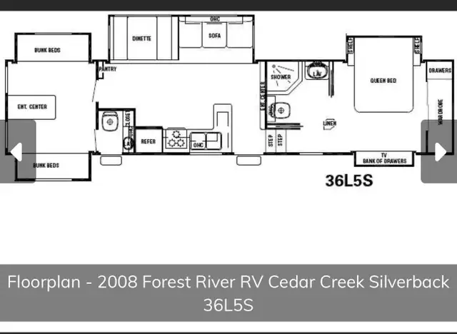 2008 cedar creek bear 5th wheel for sale or trade