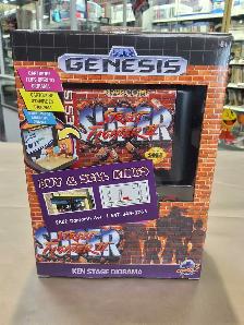 Sega Genesis Super Street Fighter II Diorama Collectible