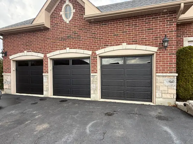 New Insulated Garage Doors