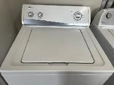 Laveuse seule traditionnelle blanche Amana - Photo 2