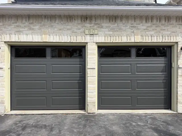 NEW GARAGE DOORS AND OPENERS