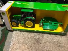 Die cast motorcycles and tractors