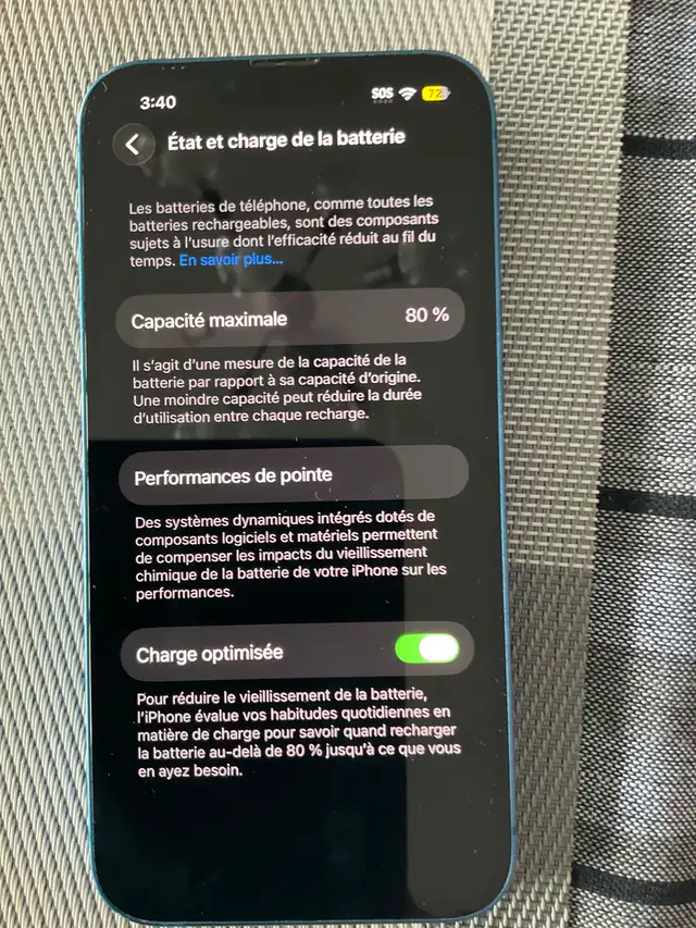 iPhone 13 128GB Bleu Impeccable - Photo 4