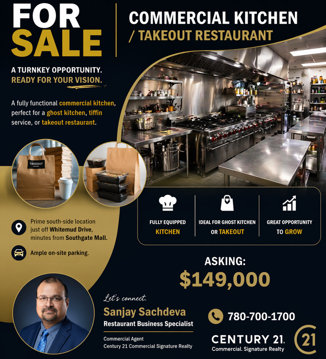 For Sale - Commercial / Catering Kitchen