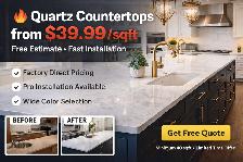 Quartz Countertop $39