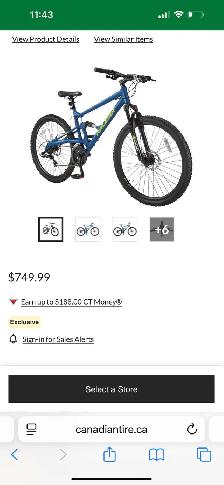 Raleigh Bike Blue 4 Sale - Photo 3