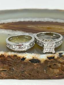 Quad Princess Cut Diamond Ring - Photo 3