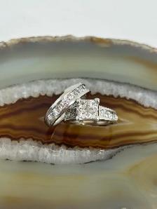 Quad Princess Cut Diamond Ring - Photo 5