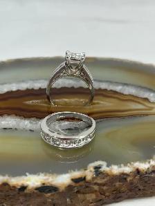 Quad Princess Cut Diamond Ring - Photo 9