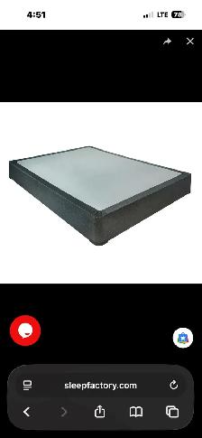 Queen Box Spring - low profile