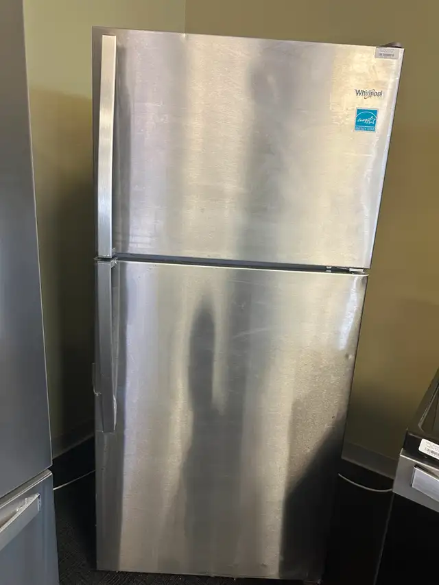 Whirpool 18 cu ft Stainless Steel Fridge