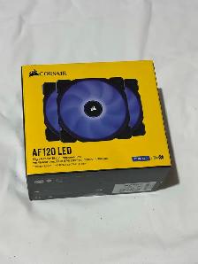 Corsair AF120 Blue LED 120mm Triple Pack PC Fans