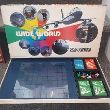 Jeu de société vintage Wide World
