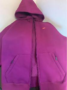 Authentic Supreme Windstopper Zip-Up Hooded Fleece