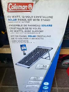 set of two solar panels