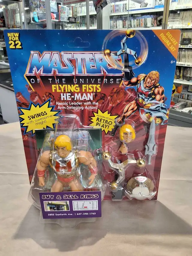 He-Man Masters of the Universe Flying Fists He-Man