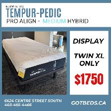 YELLOW TAG EVENT – DISPLAY MODELS at CANADIAN MATTRESS CALGARY !