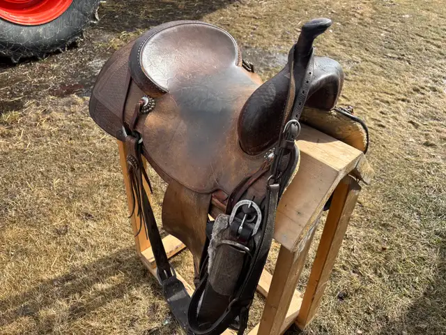 Cutting Horse Saddle - Photo 2
