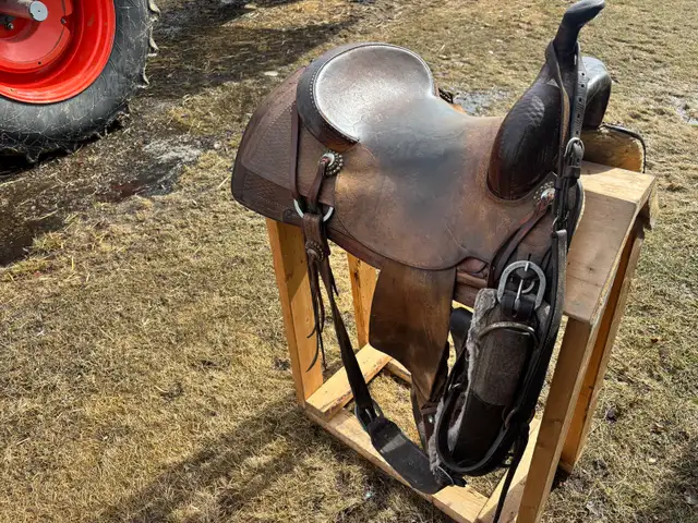 Cutting Horse Saddle - Photo 3