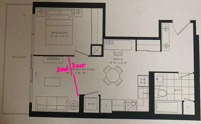 UniversityToronto, RyersonUniversity, Subway,Condo 2Beds Rent - Photo 6
