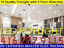 Pot Light Installation $38