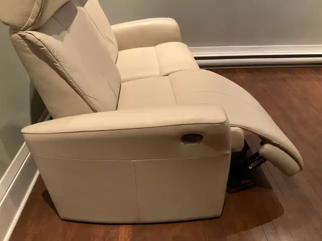 Canapé électrique en cuir - Photo 2