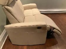 Canapé électrique en cuir - Photo 2