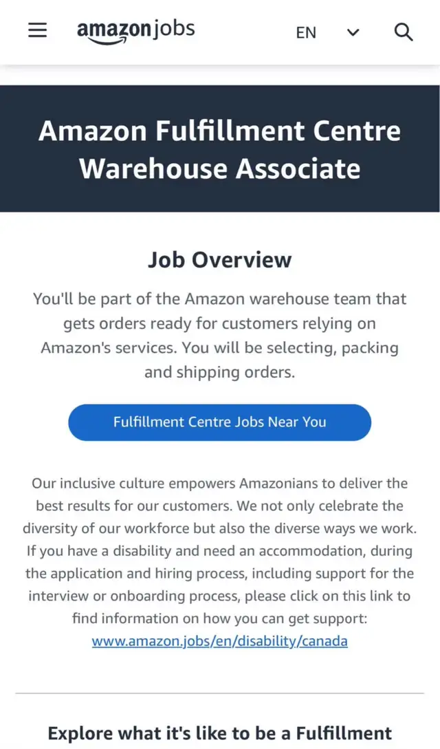 Amazon shifts