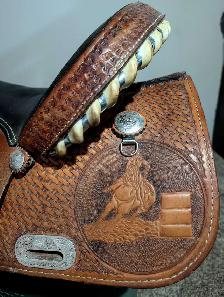 Rocking R Barrel Saddle - Photo 4