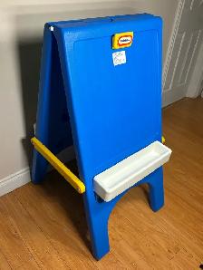 Little Tikes Kids Art Easel Chalkboard Folding